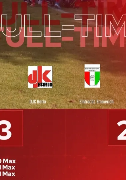 Heimsieg ggn. Eintracht Emmerich