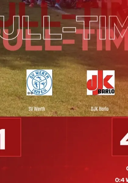 Sieg gegen SV Werth