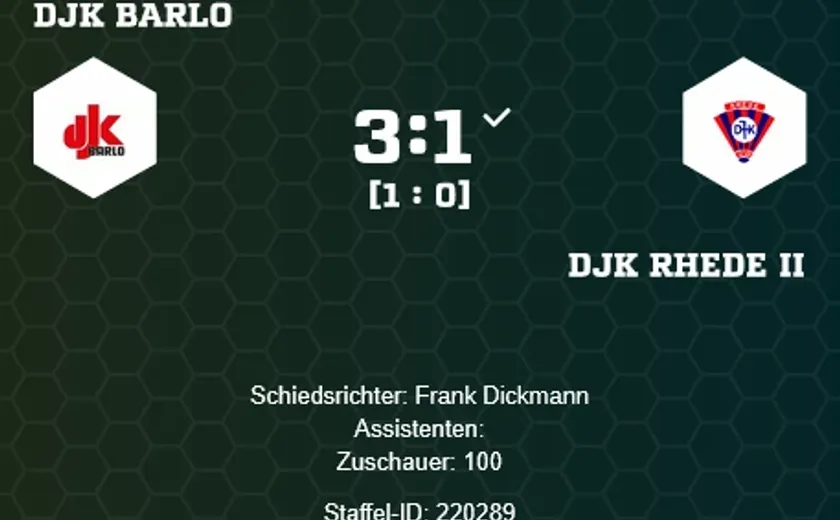 3 big Points ggn. DJK Rhede II