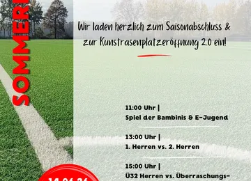 14.06. ab 11 Uhr: Saisonabschluss mit WM-Übertragung🖤❤️💛